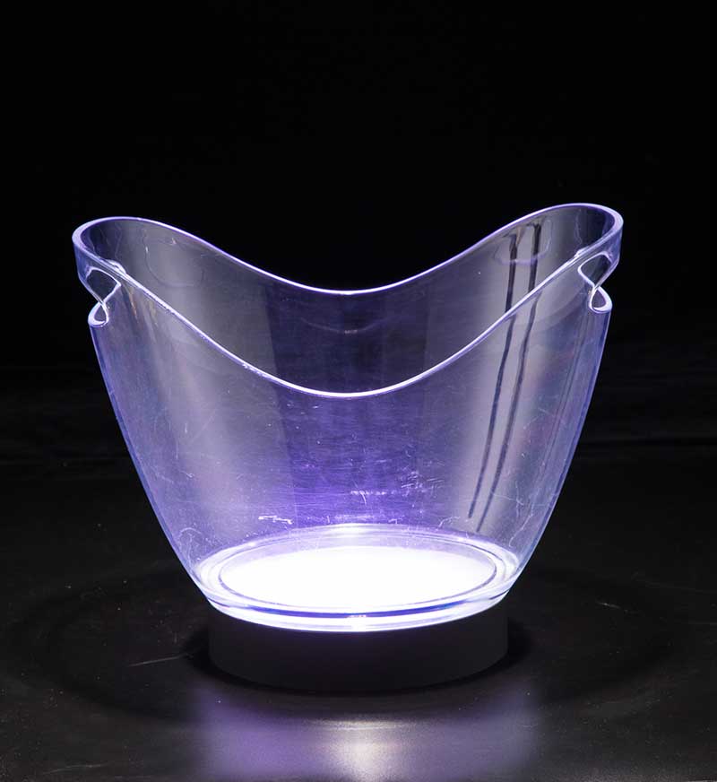 8L Boat Shape LED Ice Bucket