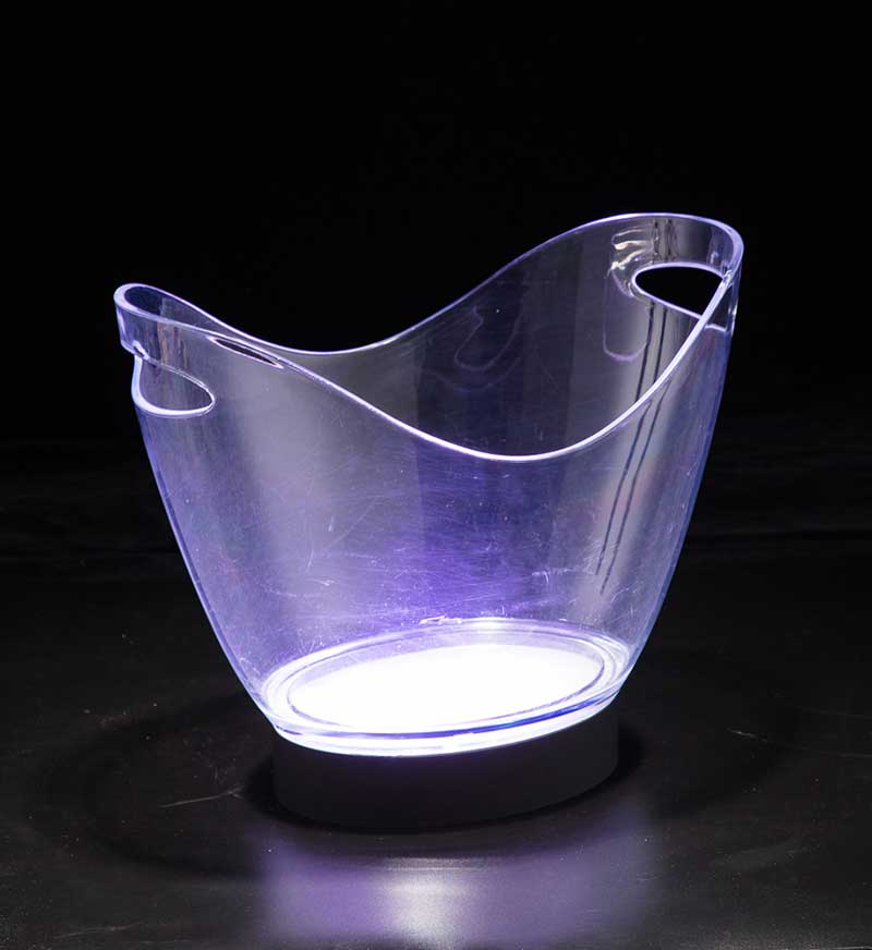 8L Boat Shape LED Ice Bucket