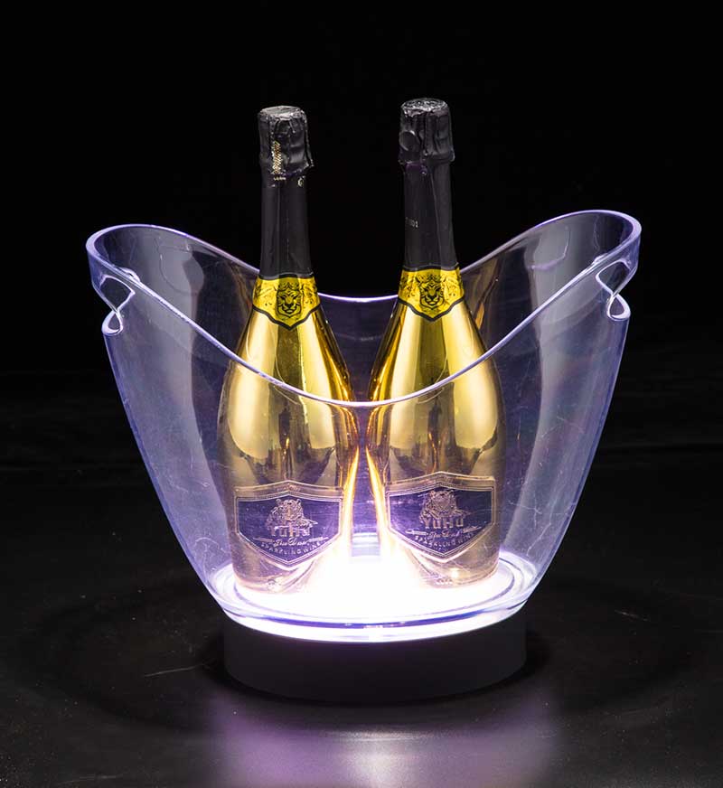 8L Boat Shape LED Ice Bucket