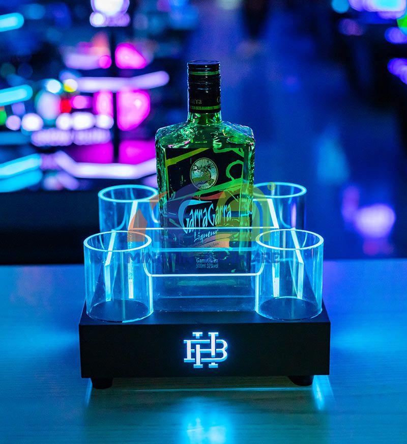 Spirit LED Ice Bucket with Energy Drinks Tray