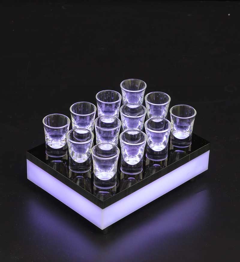 Shot Glass Serving Tray for 24 Shots