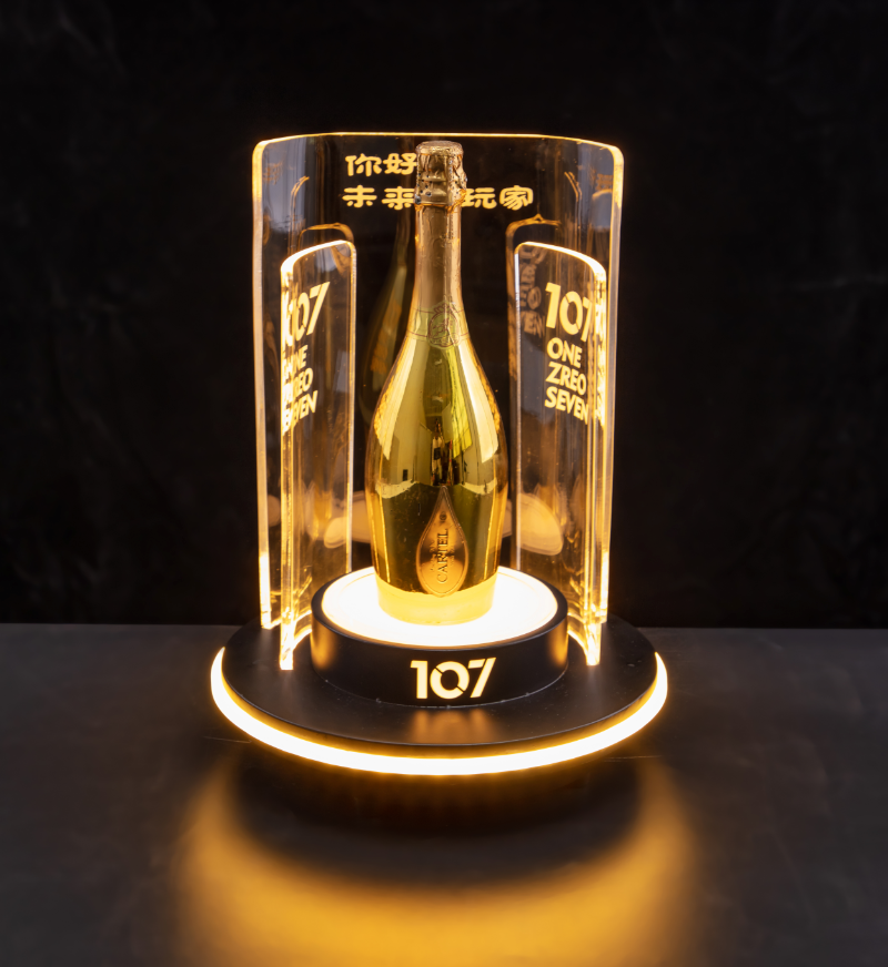 Luxurious Bottle Presenter