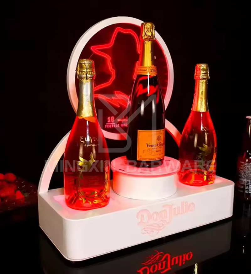 Three Bottle Presenter