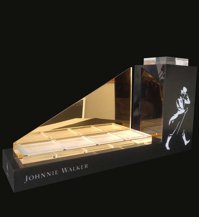Five Bottle Display Stand