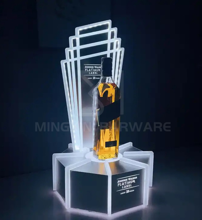 Hexagonal Bottle Presenter