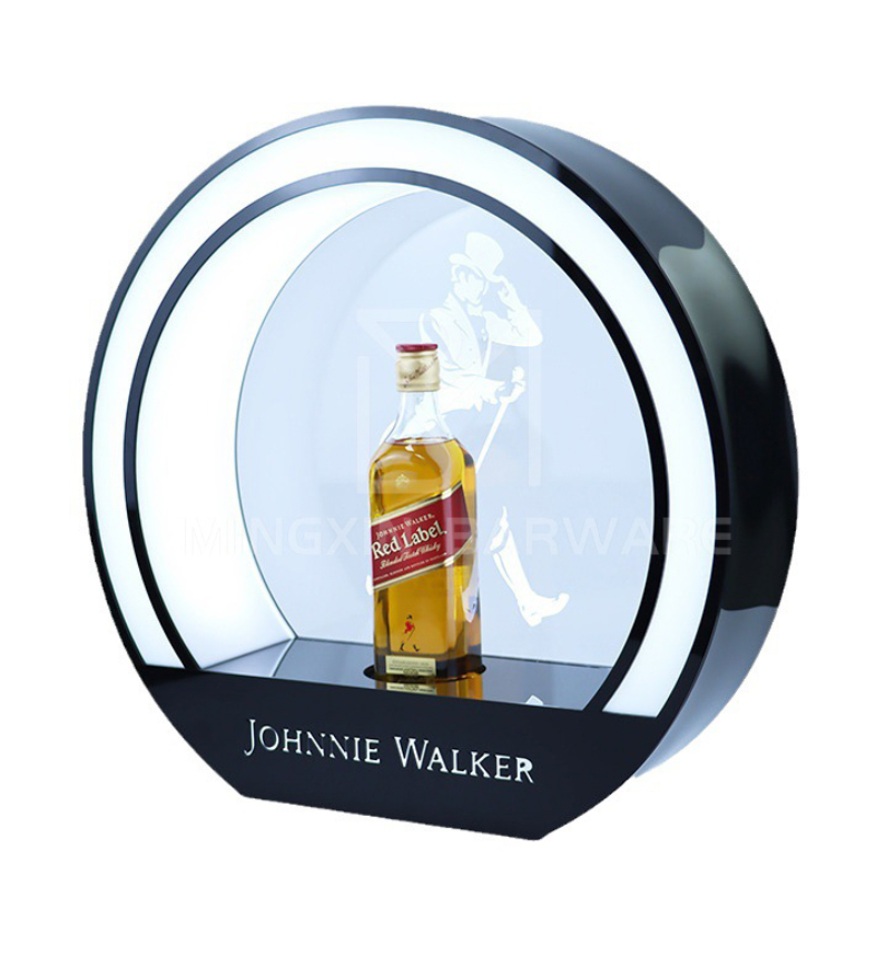 Acrylic Round Bottle Presenter