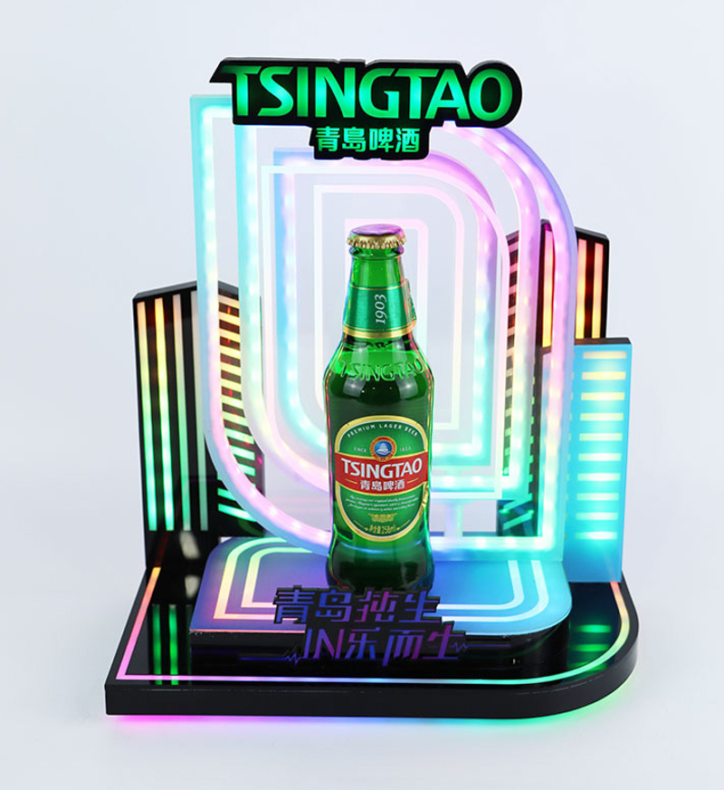 Beer Bottle Display Stand