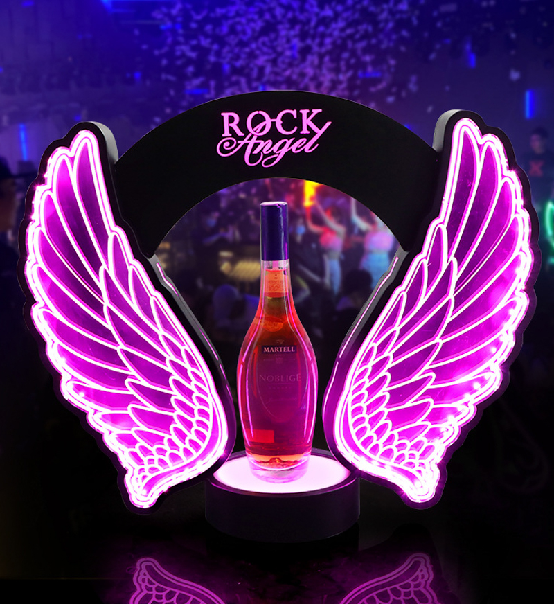 Wings Shape Bottle Presenter