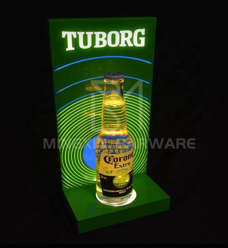 Beer Bottle Display Stand