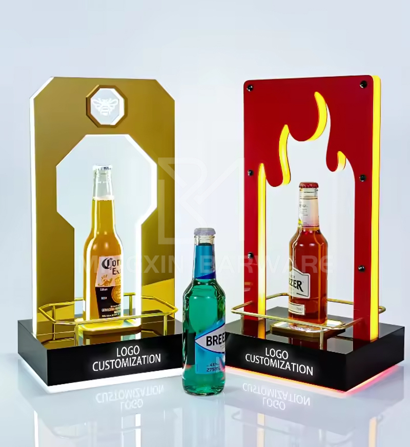 Beer Bottle Display Stand