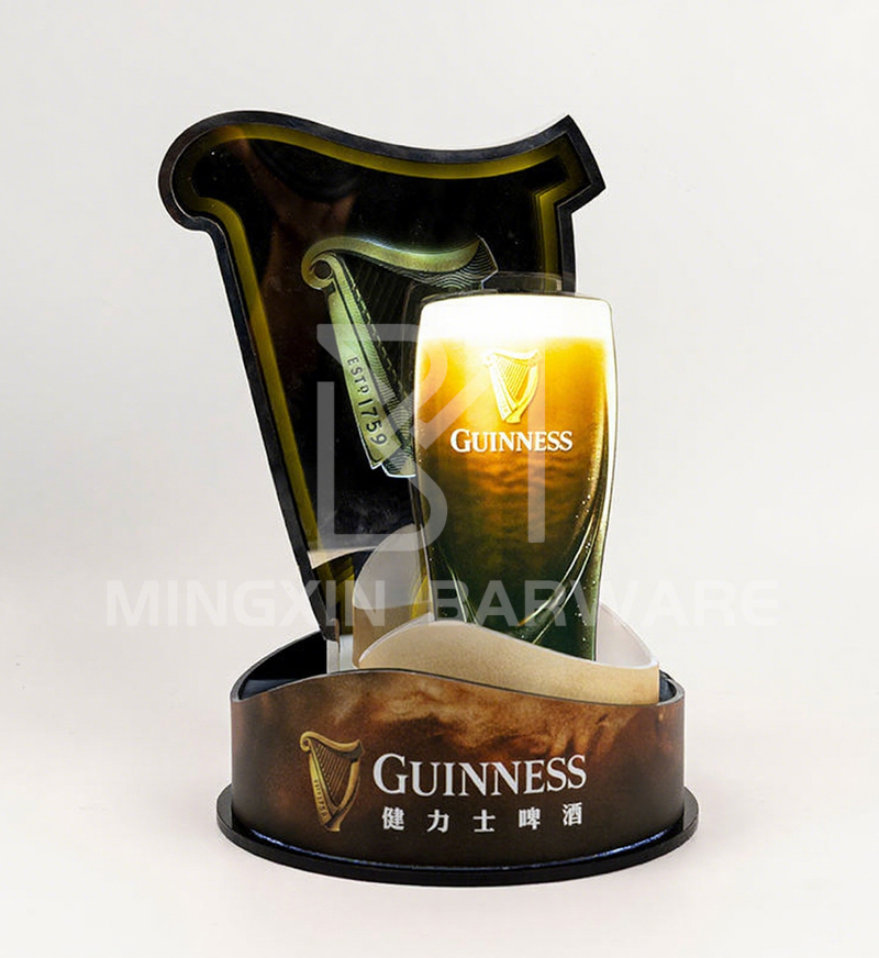 Harp Beer Bottle DIsplay